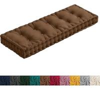 DOGACA Cuscino Panca Dimensioni Personalizzate, Cuscino di Ricambio for Divano Letto e Panche Interni/Esterni, for Panca da Giardino, Cucina, Sala da Pranzo, Altalena(11,75x16in/190x40cm)