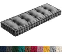 DOGACA Cuscino Panca Dimensioni Personalizzate, Cuscino di Ricambio for Divano Letto e Panche Interni/Esterni, for Panca da Giardino, Cucina, Sala da Pranzo, Altalena(12,75x24in/190x60cm)