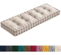 DOGACA Cuscino Panca Dimensioni Personalizzate, Cuscino di Ricambio for Divano Letto e Panche Interni/Esterni, for Panca da Giardino, Cucina, Sala da Pranzo, Altalena(9,16x16in/40x40cm)