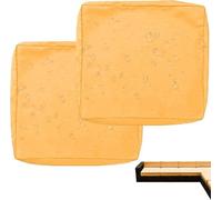 DOGACA Fodere for Seduta del Divano, con Cerniera, Impermeabili, Rimovibili, for Interni Ed Esterni, Patio, Mobili in Rattan Cuscini for Divano Esterno Giardino Sofa Cover(4,2pcs:65x33cm/26x13in)