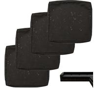 DOGACA Fodere for Seduta del Divano, con Cerniera, Impermeabili, Rimovibili, for Interni Ed Esterni, Patio, Mobili in Rattan Cuscini for Divano Esterno Giardino Sofa Cover(7,4pcs:65x65cm/26x26in)