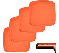 DOGACA Fodere for Seduta del Divano, con Cerniera, Impermeabili, Rimovibili, for Interni Ed Esterni, Patio, Mobili in Rattan Cuscini for Divano Esterno Giardino Sofa Cover(9,4pcs:65x65cm/26x26in)