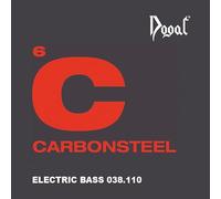 Dogal® »CS905038 5-STRING ELECTRIC BASS SET CARBONSTEEL« Corde per basso elettrico 5-corde - Carbonsteel Roundwound - 038/110