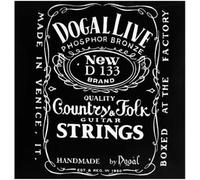 DOGAL D133C MUTA PER CHITARRA ACUSTICA FOLK PHOSPHOR BRONZE 12/52