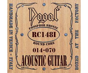Dogal® »RC148I BARITONE GUITAR SET PHOSPHOR BRONZE« Corde per chitarra Baritone - Phosphor Bronze Round Core - 014/070