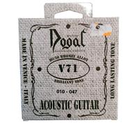 Dogal V71 V71A 80/20 Bronze Muta Set 6 Corde Chitarra Acustica 10-47 Folk