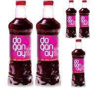 DOGANAY Succo di rapa CALDO, speziato rapa şalgam suyu, 1000 Mililitri x 5 Pezzi di Pufai Grocery