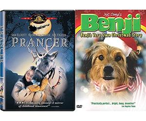 DogDeer Reindeer Takes The Spotlight Feature Prancer & Benji's Very Own Christmas Story 2-DVD Bundle Holiday Favorites
