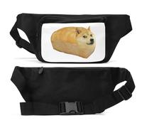 Doge Bread Meme Marsupio Unisex Nero