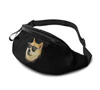 Doge Face per Donna e Uomo, Casual a Tracolla con Tracolla Regolabile per Corsa all'Aperto Escursionismo
