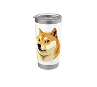 Doge: Il Meme Più Amato divertente mostra l'amore per i cani Bicchiere termico in acciaio inox doppia parete