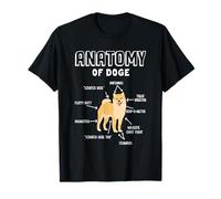 Doge Meme: Anatomia di uno Shiba Inu - Cani divertenti Maglietta