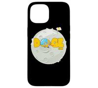 Doge Meme Dogecoin Crypto Moon Custodia per iPhone 15