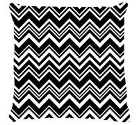 Doge Milano Cuscino con stampa digitale, 100% Made in Italy, Cuscino decorativo da divano, sfoderabile e lavabile, Modello Optical - Judicael, cm 40x40x5