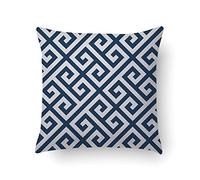 Doge Milano Cuscino con stampa digitale, 100% Made in Italy, Cuscino decorativo da divano, sfoderabile e lavabile, Modello Mia, cm 40x40x5