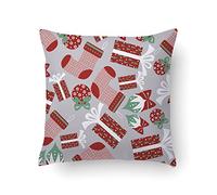 Doge Milano Cuscino con stampa digitale, 100% Made in Italy, Cuscino decorativo da divano, sfoderabile e lavabile, Modello John, cm 40x40x5