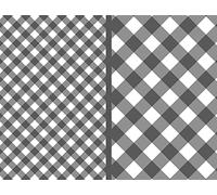 Doge Milano Set di 2 tovagliette rettangolari, 100% Made in Italy, Tovagliette americane antimacchia con stampa digitale, antiscivolo e lavabili, Modello Glam - Viviane, cm 40x30