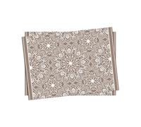 Doge Milano Set di 2 tovagliette rettangolari, 100% Made in Italy, Tovagliette americane antimacchia con stampa digitale, antiscivolo e lavabili, Modello Geometrico - Lolita, cm 40x30