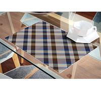 Doge Milano Set di 2 tovagliette rettangolari, 100% Made in Italy, Tovagliette americane antimacchia con stampa digitale, antiscivolo e lavabili, Modello Natale - Lotty, cm 40x30