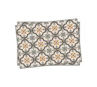 Doge Milano Set di 2 tovagliette rettangolari, 100% Made in Italy, Tovagliette americane antimacchia con stampa digitale, antiscivolo e lavabili, Modello Geometrico - Tracee, cm 40x30