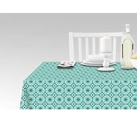 Doge Milano Tovaglia da cucina con stampa digitale, 100% Made in Italy, Tovaglia antiscivolo per sala da pranzo, lavabile e antimacchia, Modello Rensjon, cm 140x180