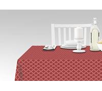 Doge Milano Tovaglia da cucina con stampa digitale, 100% Made in Italy, Tovaglia antiscivolo per sala da pranzo, lavabile e antimacchia, Modello Natale - Riace, cm 140x180