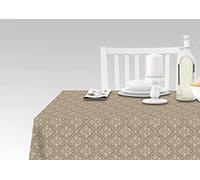 Doge Milano Tovaglia da cucina con stampa digitale, 100% Made in Italy, Tovaglia antiscivolo per sala da pranzo, lavabile e antimacchia, Modello Ribera, cm 140x180