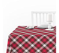 Doge Milano Tovaglia da cucina con stampa digitale, 100% Made in Italy, Tovaglia antiscivolo per sala da pranzo, lavabile e antimacchia, Modello Natale - Rotondella, cm 240x140