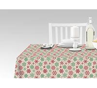 Doge Milano Tovaglia da cucina con stampa digitale, 100% Made in Italy, Tovaglia antiscivolo per sala da pranzo, lavabile e antimacchia, Modello Natale - Ripe, cm 140x180