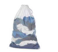 DoGeek Sacchetti Lavatrice Biancheria Sacche per Lavatrice in Rete Borse di Lavaggio Bianca Grandi Sacco Salvabucato Sacchetti Lavatrice - 1PCS (60x90cm)-(Bianca, 1 pc)