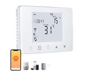 Dogepro Cronotermostato Termostato WiFi per caldaia gas/acqua, Termostato Smart da Parete Intelligente compatibile con Alexa e Google, Funzione Programmabile