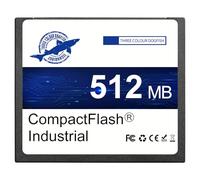 Dogfish 512MB Compact Flash Card Scheda di Memoria Industriale CF Tipo I ad Alte Prestazioni FAT16 per Apparecchiature Industriali e Fotocamere Digitali Vintage