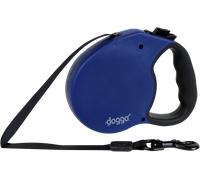 Doggo Guinzaglio Retrattile per Cani, Blu, S (4 m) - 1 pz.