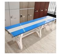 Doghe di plastica commerciali che cambiano il banco, sgabello smontabile della medicazione per la palestra, lo stabilimento balneare e l'uso