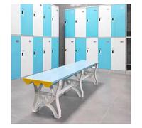 Doghe di plastica commerciali che cambiano il banco, sgabello smontabile della medicazione per la palestra, lo stabilimento balneare e l'uso