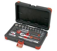 Dogher 500-002-Barattolo Bicchieri Hex 1/4', 34 Pezzi