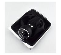 Dogkapm Copri Pomello Cambio Auto Pomello Cambio Nero 5 6 Marce Cuffia Cambio Telaio Per VW Per Passat Per B6(Leather 5 Speed)