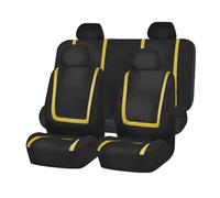 Dogkapm Coprisedili Auto Coprisedili In Tessuto Per Auto Per Skoda Per Superb Per Fabia Per Octavia Per Rapid Per Yeti Combi Karop Coprisedili Auto Interni(ZT02-5Seats-Yellow)