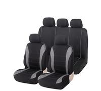 Dogkapm Coprisedili Auto Per Toyota Per Camry 1995 Per 2006 Per Ford Per Mono 4 Coprisedili Per Auto Stile Classico Nero Per Fiat Panda(Gray full set)