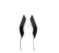 Dogkapm direzione dinamici specchietto retrovisore 2 Pezzi Specchietti Retrovisori Per Moto Indicatori Direzione Lampeggianti Luci Specchietto Lampeggiatore Lampade(Nero)