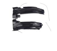 Dogkapm direzione dinamici specchietto retrovisore LED Dinamico Segnale Girata Laterale Specchio Indicatore Lampada Luce Per Ford Per La Messa A Fuoco 4 MK4 2019 2020 2021(White-Yellow)