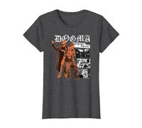 Dogma Prepare Thyself Photo Collage Maglietta, Donna, Grigio Scuro, M