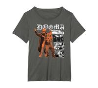 Dogma Prepare Thyself Photo Collage Maglietta, Donna Plus-Size, Asfalto, 6X