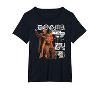 Dogma Prepare Thyself Photo Collage Maglietta, Donna Plus-Size, Nero, 6X