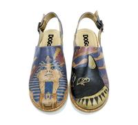 DOGO Akita, Sandali con Tacco Donna, Multicolore, 38 EU