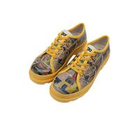 DOGO Alessandra, Sneaker Donna, Giallo, 41 EU