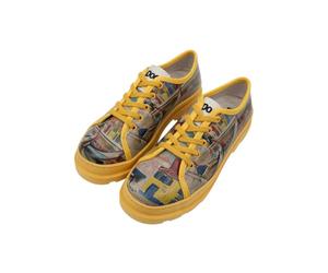 DOGO Alessandra, Sneaker Donna, Giallo, 41 EU