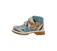 DOGO Enfants Cuir Vegan Multicolore Bottes Longues Cool Motif