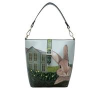 DOGO Femme Cuir Vegan Vert Sac à Main - Going on an Adventure Motif