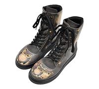 DOGO Future Boots, Stivale a metà Polpaccio Donna, Noir Black, 39 EU
